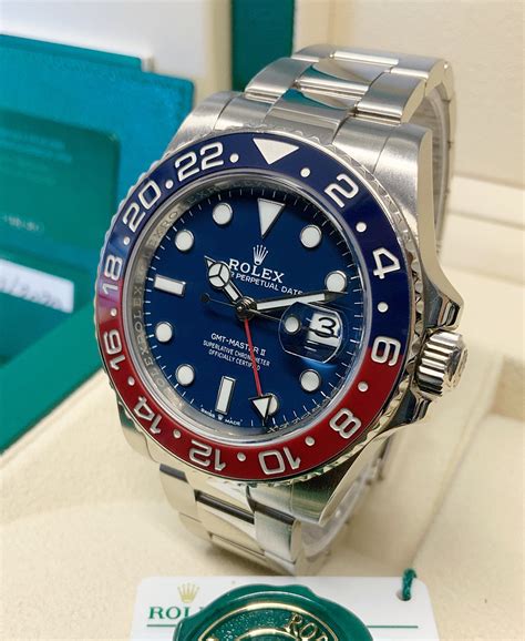 pepsi white gold rolex|chrono24 Rolex gmt white gold.